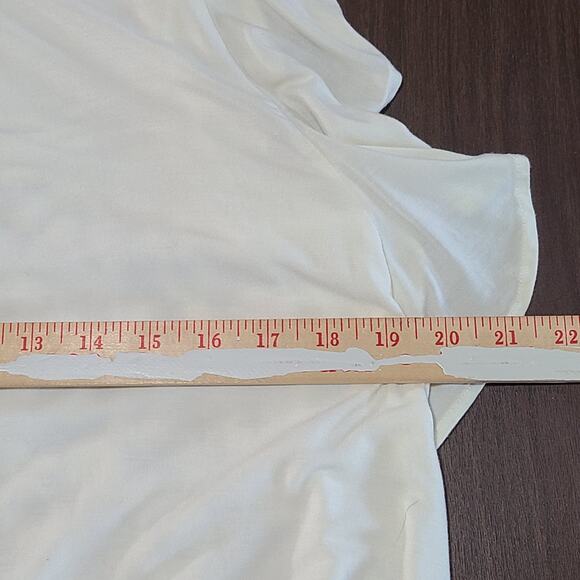 Matilda Jane Adventure Begins Simply Lace Short Sleeve Top Ivory Medium - Picture 6 of 7